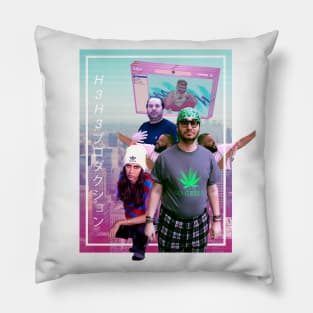 H3H3 Vaporwave Pillow