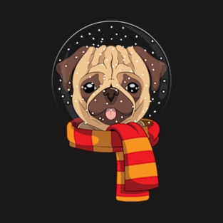 A Winter Pug T-Shirt