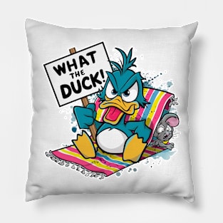 What The Duck ! Pillow