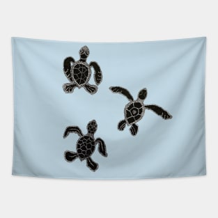 Baby Turtles Tapestry