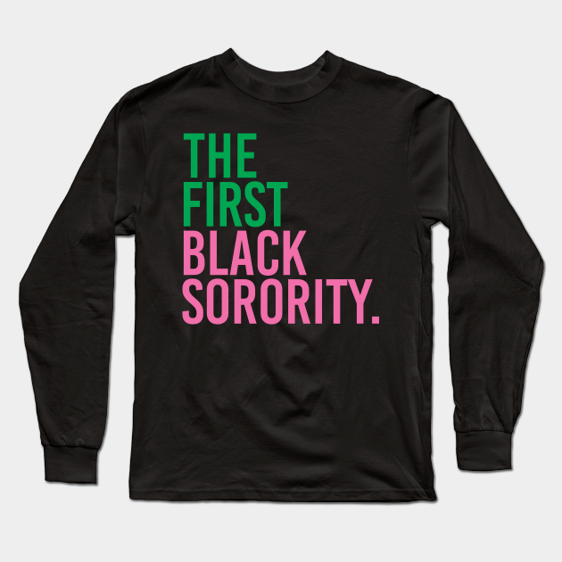 the first black sorority shirt
