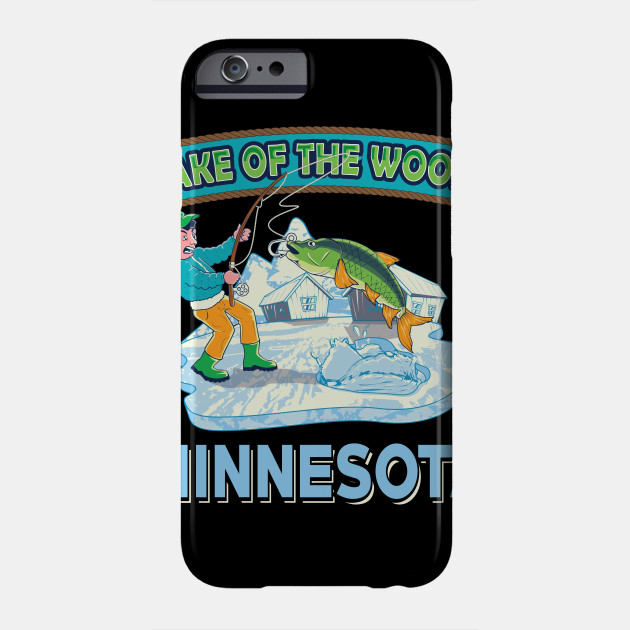 Walleye Fish Lake Of The Woods Minnesota Fishing T Shirt Fishing