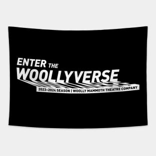 Enter the Woollyverse for Dark Backgrounds Tapestry