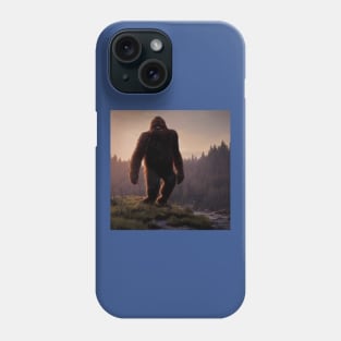 Sasquatch in Nature Phone Case