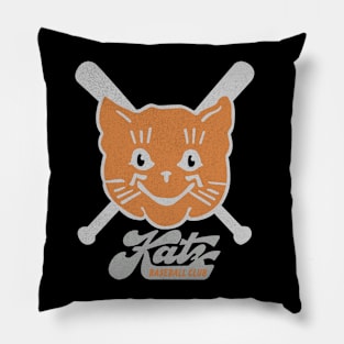 Vintage Kansas City Katz Baseball 1961 Pillow