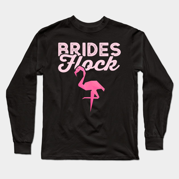 flamingo bridesmaid shirts