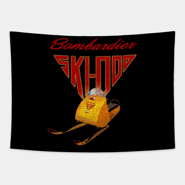 Ski Doo - the one that started it all Tapestry by Midcenturydave