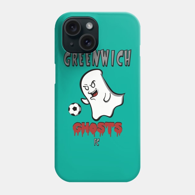 Greenwich Ghosts FC Phone Case by Art by Nabes