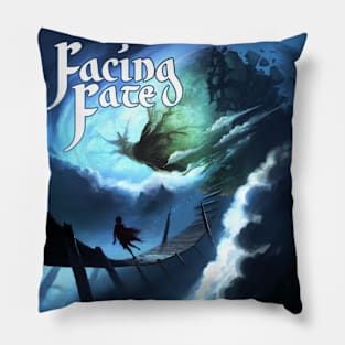 Facing Fate Podcast Pillow