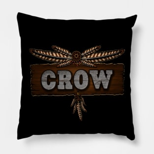 Crow People Pillow
