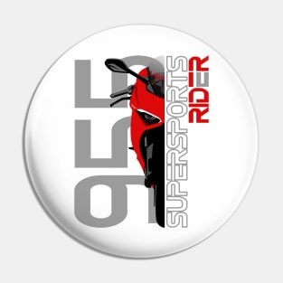 Supersports Rider Ducati Panigale V2 Pin