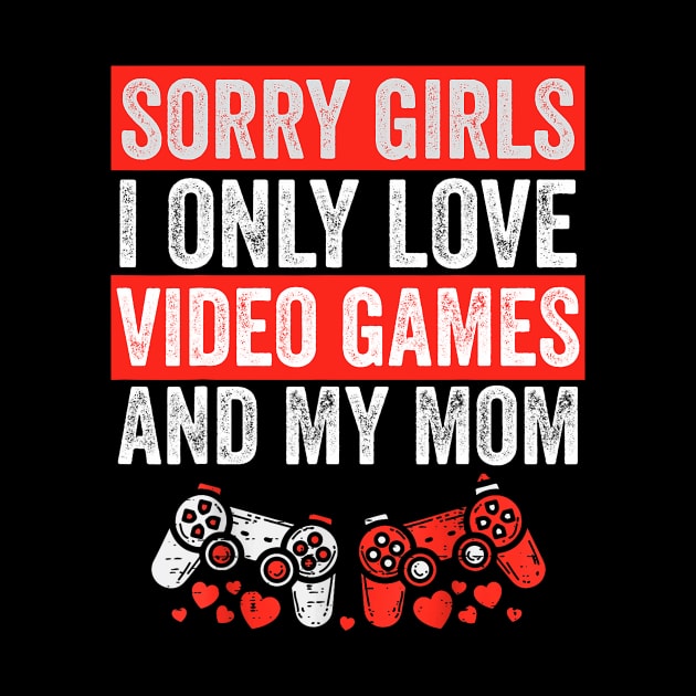 Boys Valentines Day Design for Kids Video Games Funny Gamer by Neldy