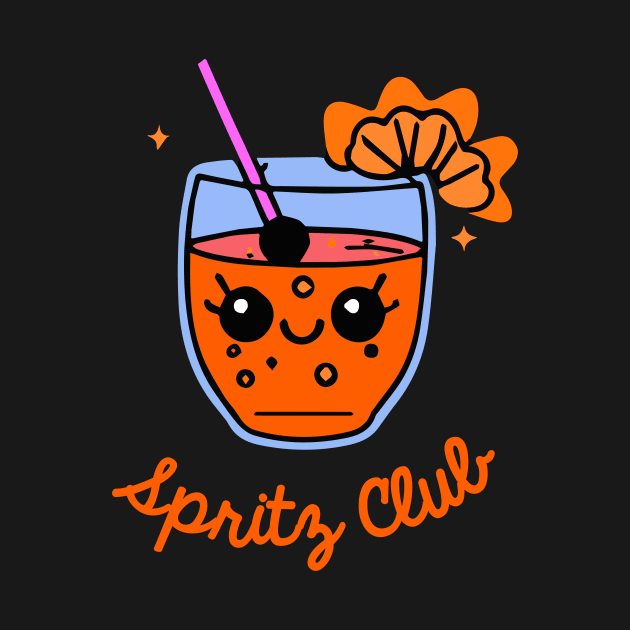 Cocktail Spritz Club Funny Bartender Retro by BetterManufaktur