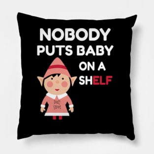 Santa Elf Christmas Pillow