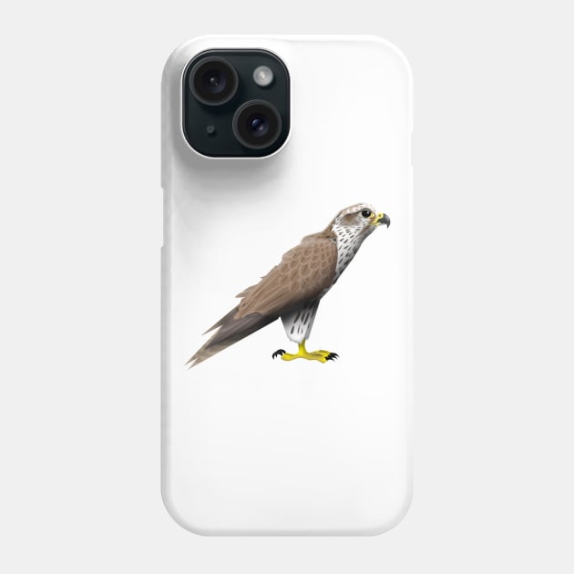 Falcon Phone Case by Wickedcartoons