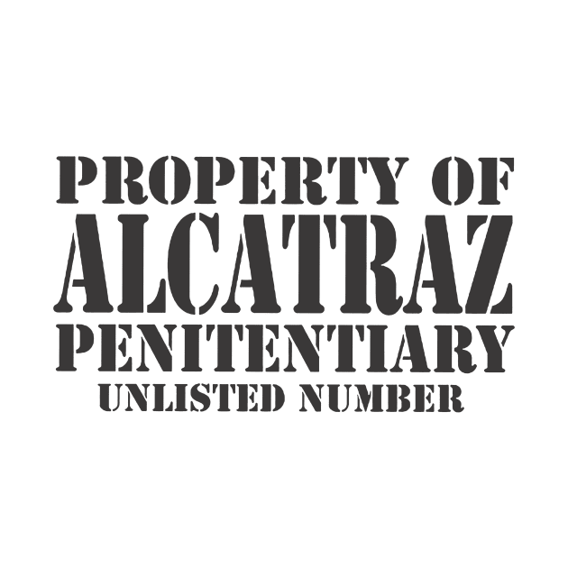 Property of Alcatraz Penitentiary by toruandmidori