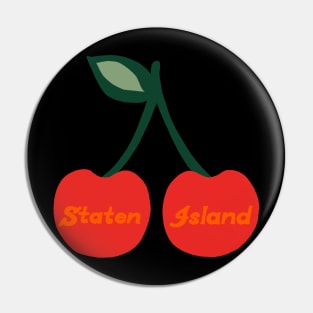 Staten Island Cherry Pin