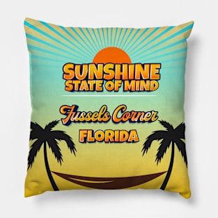 Fussels Corner Florida - Sunshine State of Mind Pillow