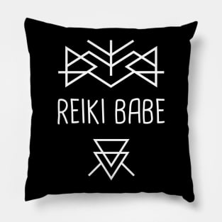 Reiki Babe | Chakra Qi Crystals Pillow