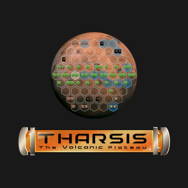 Terraforming Mars: Tharsis Map by Terraforming Guild