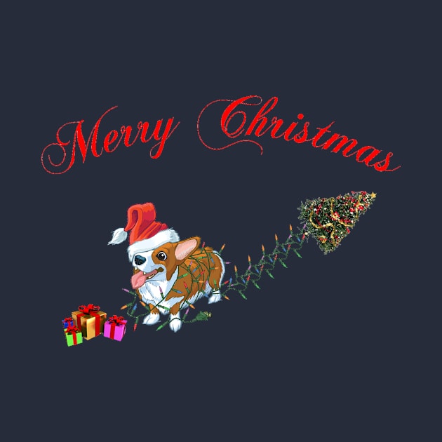 corgi christmas by trungsora