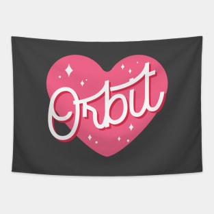 LOONA orbit fandom typography Tapestry