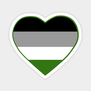 Pride Flag Heart Androphilia Magnet