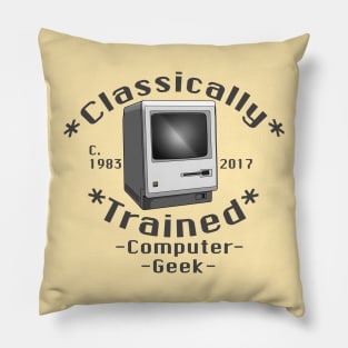 Classically Trained Mac Pillow