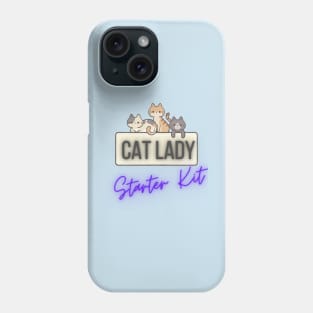 Cat Lady Starter Kit Phone Case