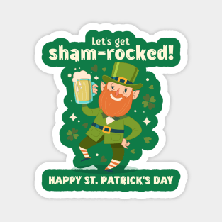 Let's get sham-rocked! St Patrick's Day Magnet