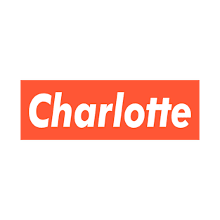 Charlotte White Orange T-Shirt