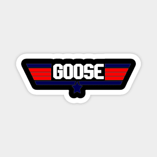 "Goose" 80's action movie design Magnet