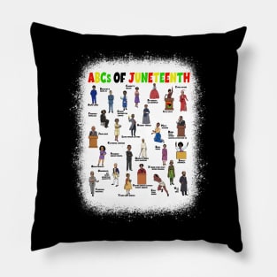 Juneteenth 1865 African American Black History Pillow