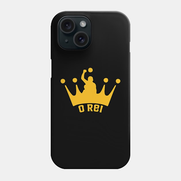 Rest In Peace Pele - O Rei Phone Case by TeeForFootballFans