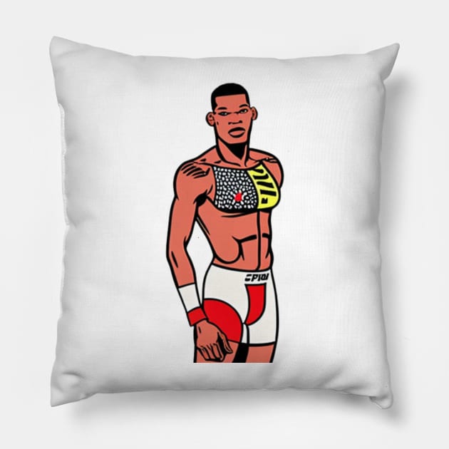 israel adesanya Pillow by Mcvipa⭐⭐⭐⭐⭐