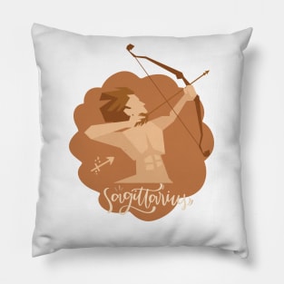 Sagittarius: Wanderer of worlds, seeker of truth. Pillow