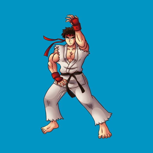 Ryu from STREET FIGHTER by IanDimas