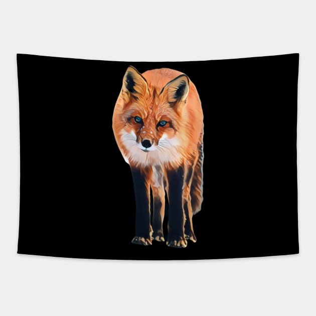 Fox - Woodland Themed Kids Room, Funny Gifts For Forester, Cute Animals Tapestry by Shirtsmania