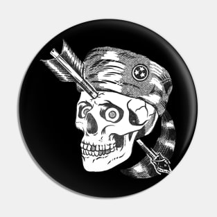 Deady Crocket Pin