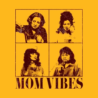 Vintage 70's Mom Vibes Mother's Day T-Shirt