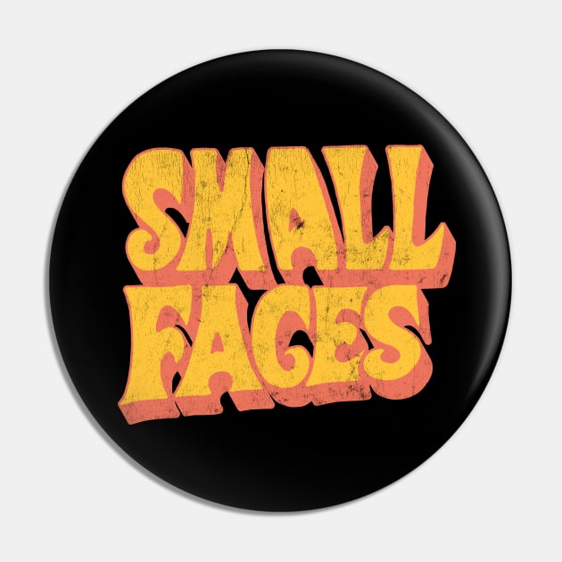 Small Faces / 60s Retro Fan Design Pin by DankFutura