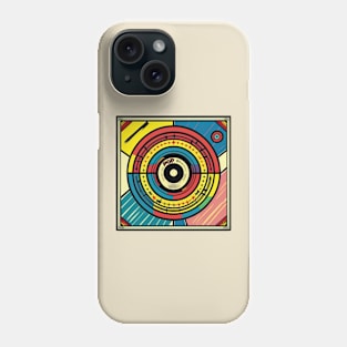 Record Store Merch Vinyl Record Pop Art Phone Case