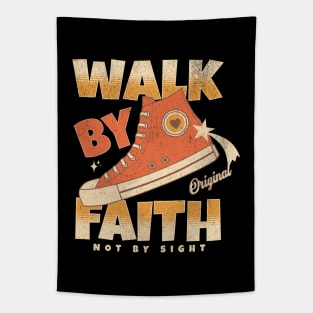 Walk by Faith Not by Sight Hi-Top Tapestry