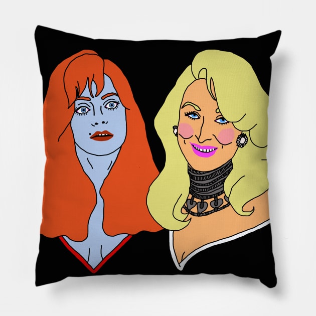 Death Becomes Her Pillow by Lydia's Green Light Closet 