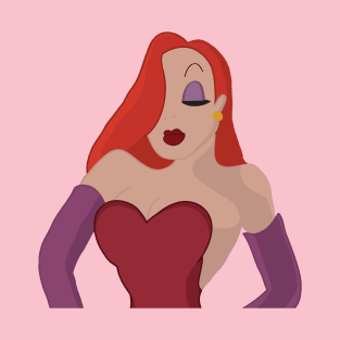 Jessica Rabbit (No Background) T-Shirt