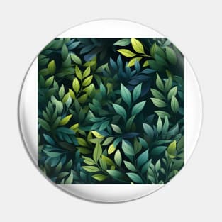 Green Leaves Pattern 12 Pin