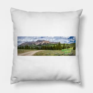 Boulder Peak Idaho Pillow