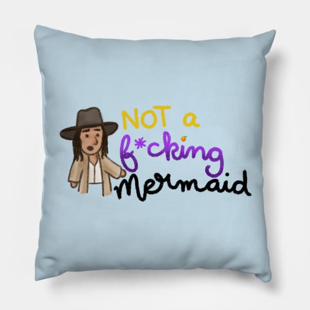 Jim Jiménez OFMD Pillow by aquarielle