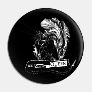 God save the Queen: Alien Pin