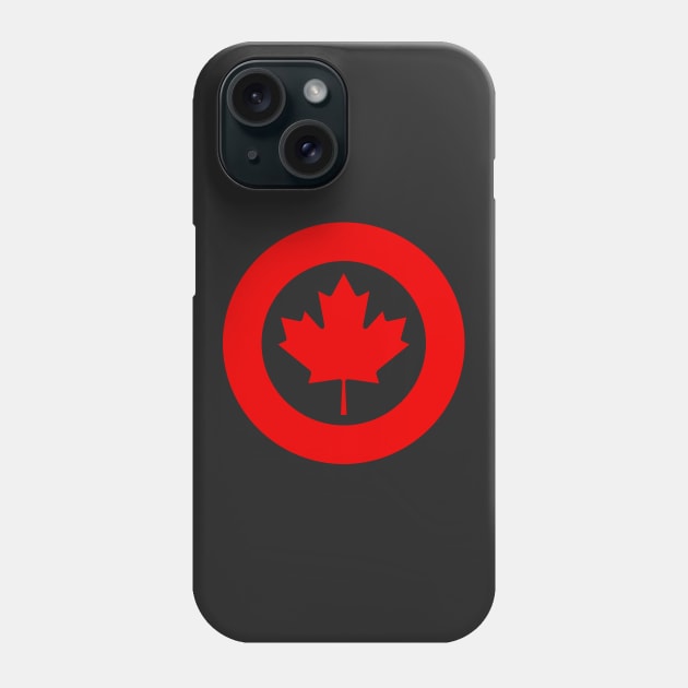 Canadian Roundel Phone Case by OrangeCup